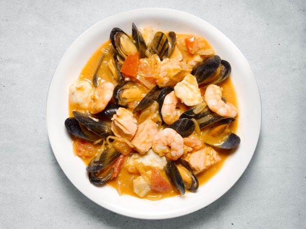 Big bulk-up bouillabaisse