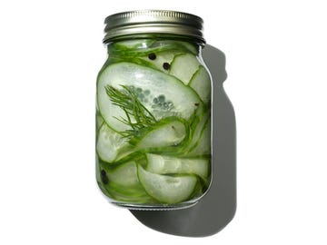 Green, Produce, Mason jar, Ingredient, Canning, Whole food, Preserved food, Vegetable, Food storage containers, Natural foods, 