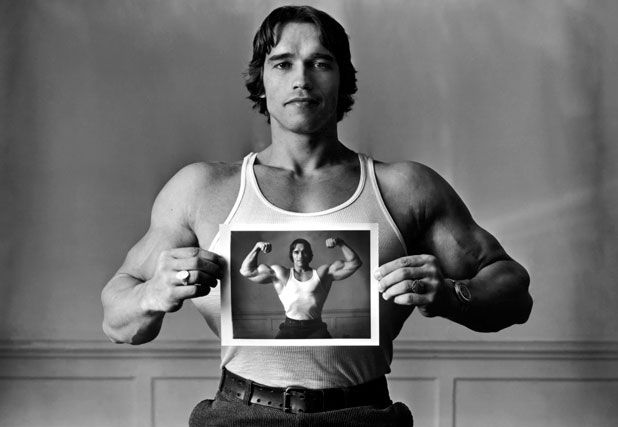 Heroes of muscle: Arnold Schwarzenegger