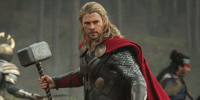 Fictional character, Armour, Costume, Thor, Viking, Breastplate, Beard, Knight, Glove, Facial hair, 