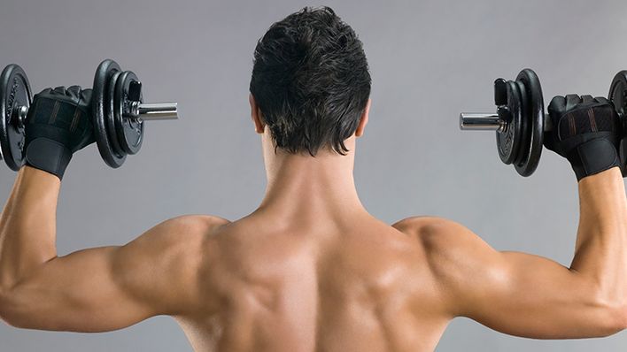 The Back and biceps drop-set workout