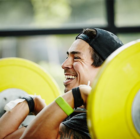 yellow, physical fitness, headgear, muscle, individual sports, playing sports, exercise equipment, exercise, weightlifter, crossfit,