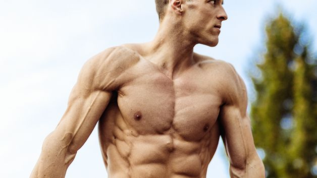 Handsome Man with 6-Pack Abs - Ideal Physique for Men