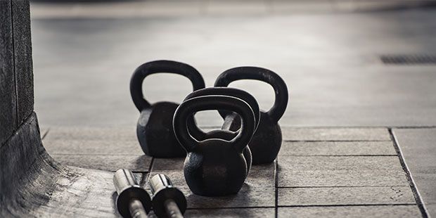 Weights, Kettlebell, Headphones, Exercise equipment, Sports equipment, Audio equipment, Still life photography, Photography, Crossfit, Physical fitness, 