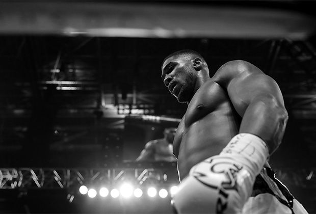 boxing black and white