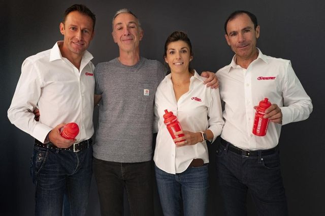 Il super team di DeeJay Training Center: Stefano Baldini, Linus, Elena Casiraghi e Davide Cassani