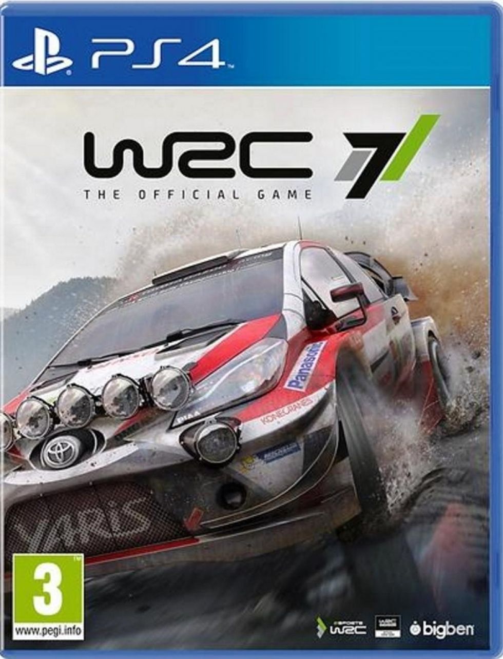 La copertina di WRC 7