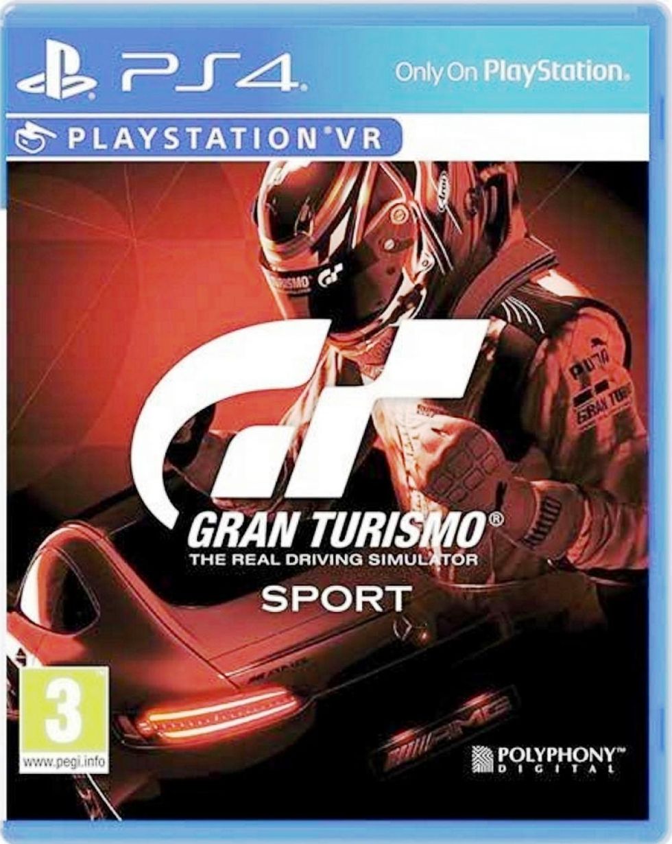 La copertina di Gran Turismo Sport