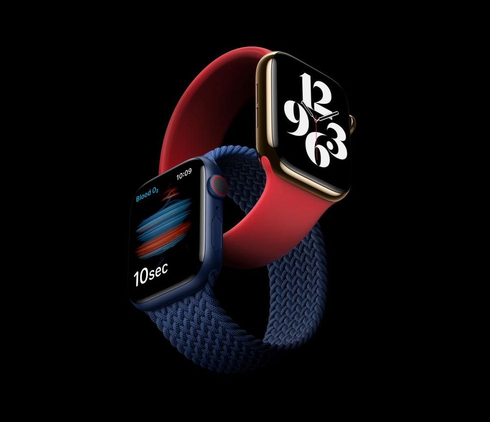 Il nuovo Apple Watch Series 6 con sensore e app Livelli O2.