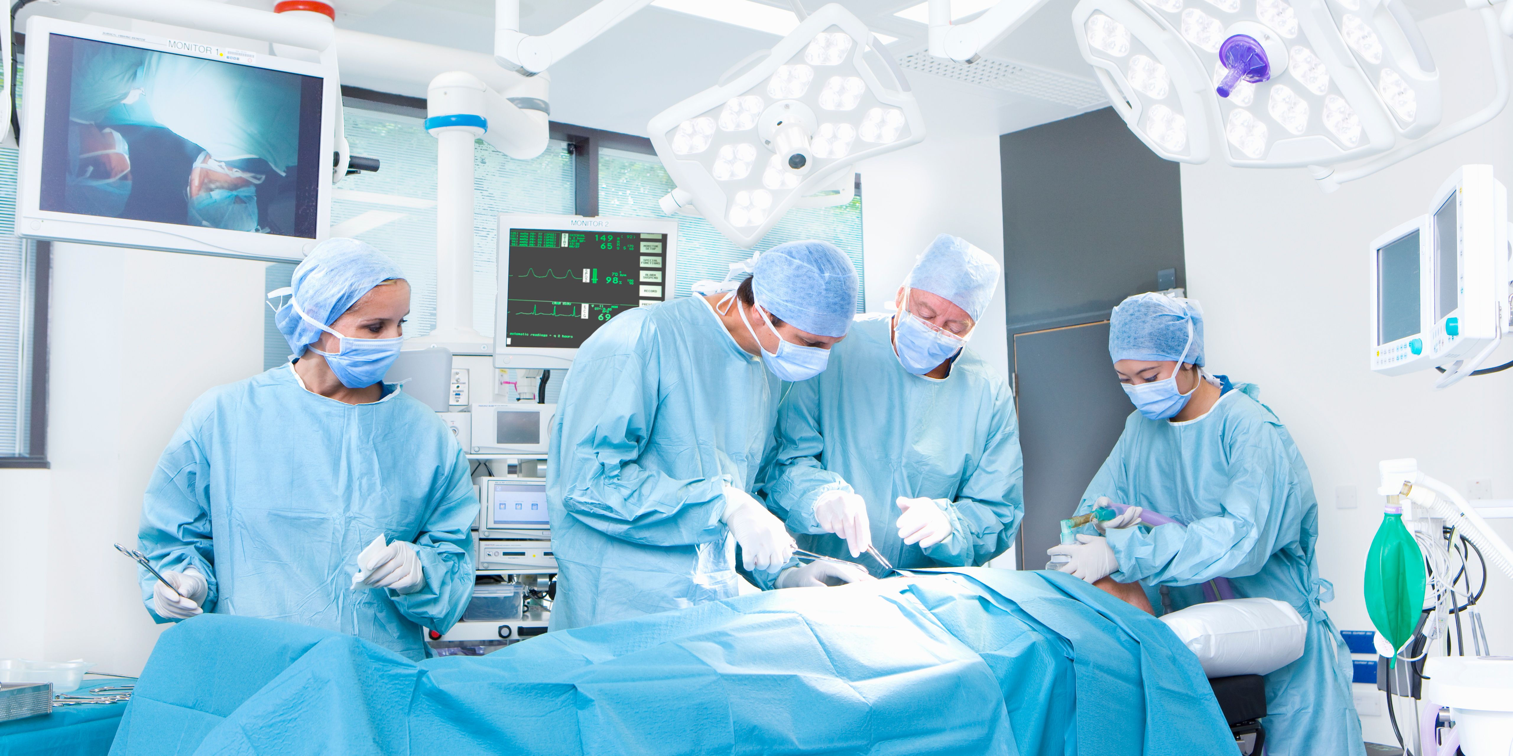 Operating theatres. Проведение хирургических операций.