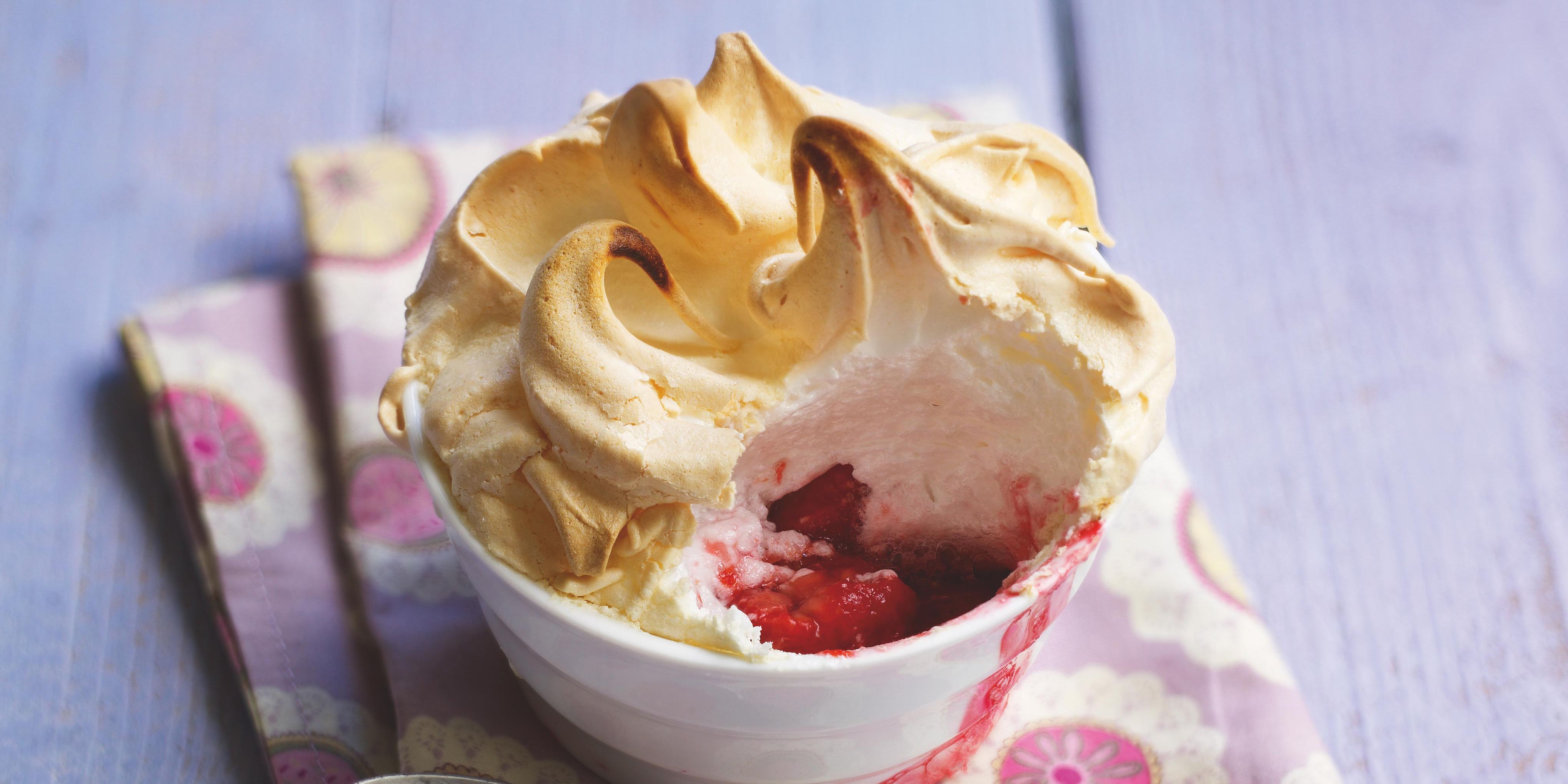 Healthy Red Berry Meringue Recipe