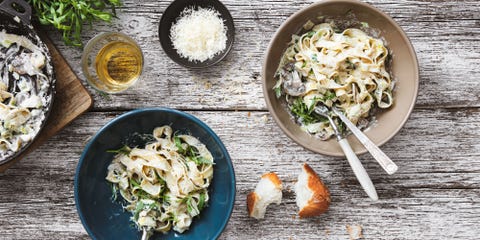 Bowls of pasta