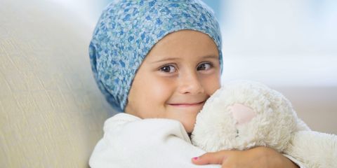 Little girl chemotherapy