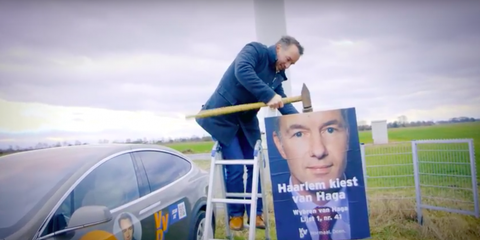 Blaast vastgoedbaas en VVD-kamerlid Wybren van Haga ...