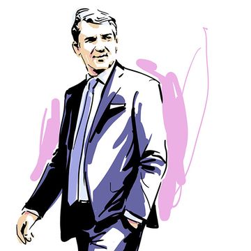 Illustration, Cartoon, Fashion illustration, Suit, Fictional character, Formal wear, Art, Tie, White-collar worker, Style, 