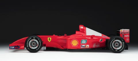 Deze Oude Ferrari Van Michael Schumacher Is Nu Officieel Kunst En Te Koop