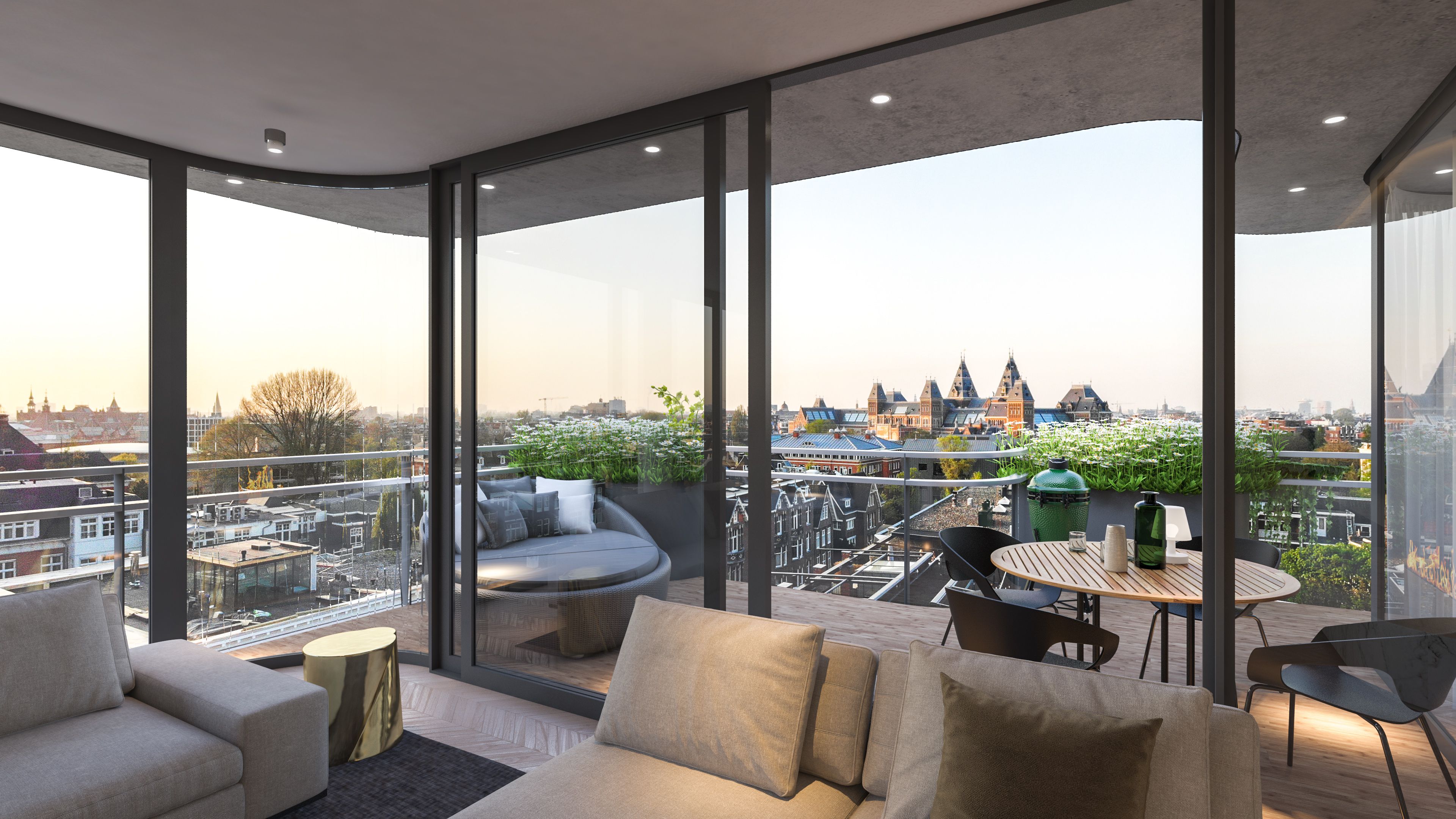 Dit Nieuwe Penthouse In Amsterdam Kost 17 5 Miljoen Maar Wat Een Uitzicht Foto S