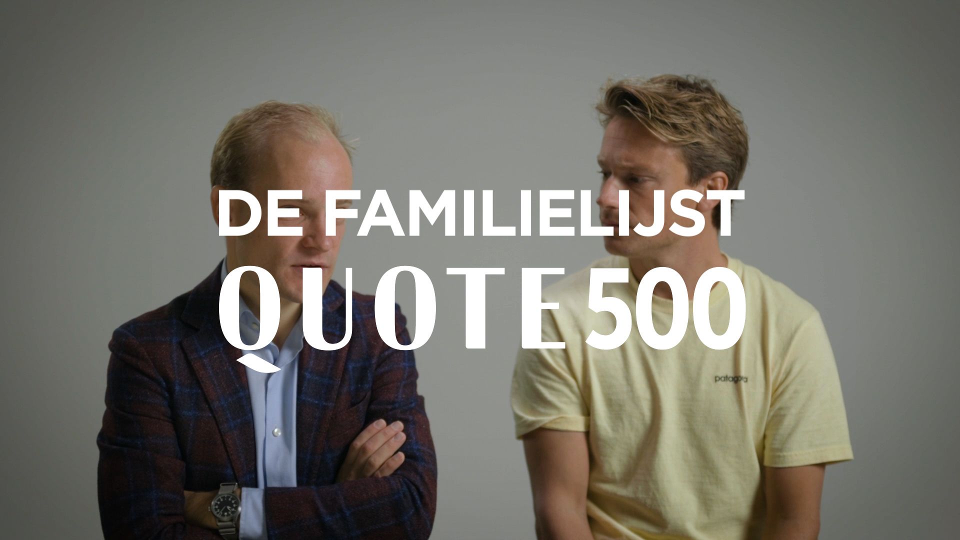 Dit Zijn De 5 Rijkste Families Uit De Quote 500-familielijst (video)