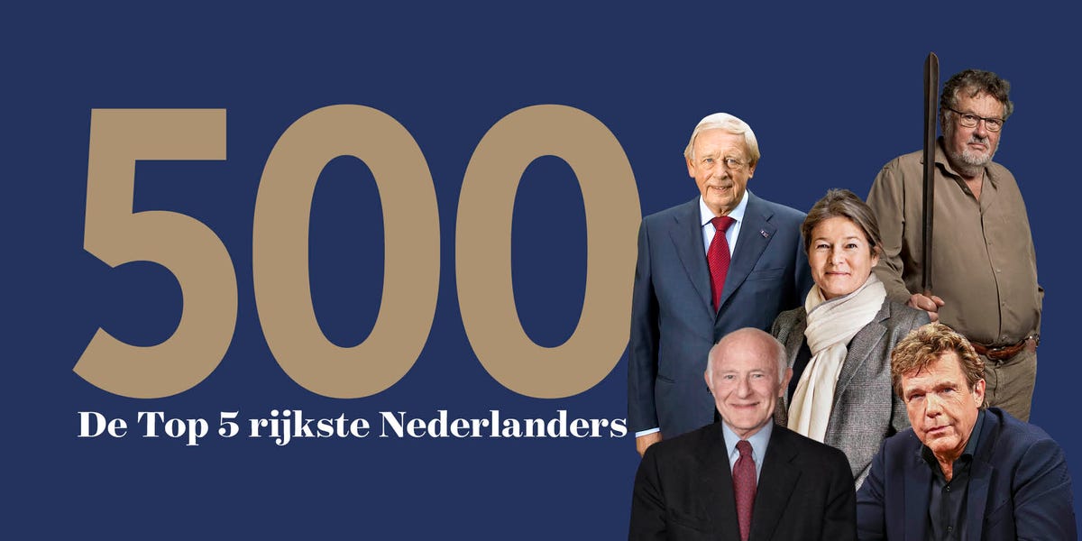 Dit zijn de rijksten der rijken de top 5 van de Quote 500 2018
