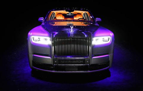 Luxury vehicle, Vehicle, Car, Automotive design, Rolls-royce, Rolls-royce phantom, Supercar, Personal luxury car, Rolls-royce ghost, Auto show, 