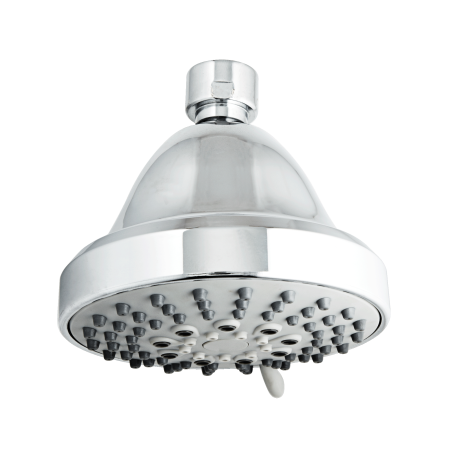 <a target="_blank" href="https://www.modernbath.com/Products/JacloShowerallS1656FunctionShowerheadwithJX7Technology/S165.html">Jaclo JX7 Showerall 6 Function Showerhead</a> ($69)

With six settings (including a strong 1"-diameter jet, a misty spray and a pulsating stream), this model has a flow for every mood.

<strong>Good to know:</strong> You can use its Pause setting to help save water while shaving (and it keeps your heat setting while paused!).