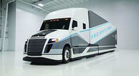 This Hybrid Rig Concept Gets Double The Mileage Of Today S Semi Image