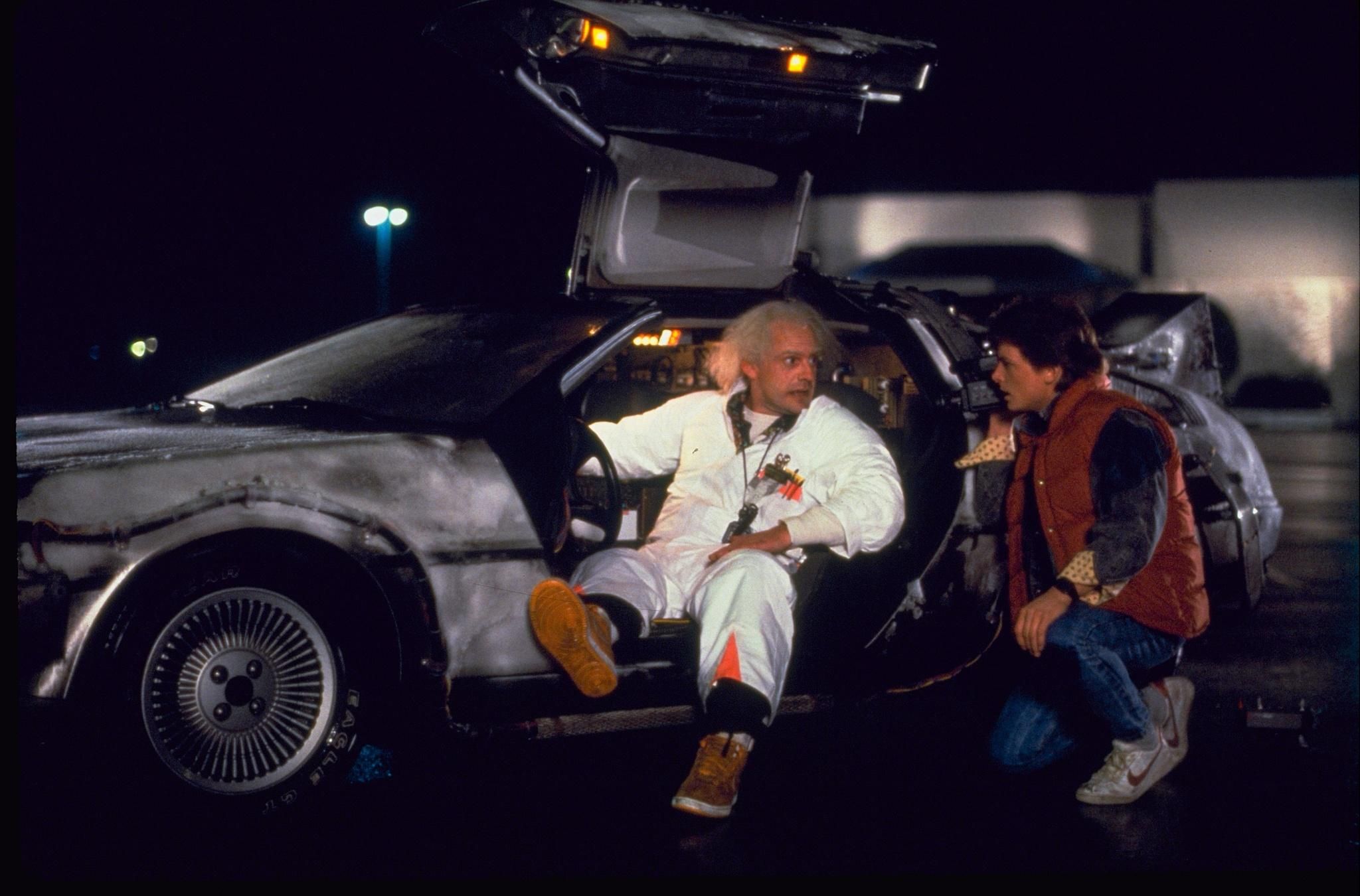 back to the future delorean images