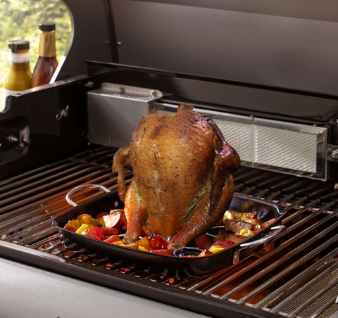 Everyone loves beer can chicken but without something to hold it steady on the grill, an empty Bud can be very wobbly. With this nifty stainless steel tool, Dad can rest assured that his bird won't flop onto the grates. Be sure to tuck in <a target="_blank" href="http://www.goodhousekeeping.com/food-recipes/a25740/beer-can-chicken/">this recipe</a> into your Father's Day card. (<em>$7.70, <a target="_blank" href="http://www.amazon.com/Mr-Bar-B-Q-06126X-Chicken-Cooker/dp/B0026TB5XY">amazon.com</a></em>)