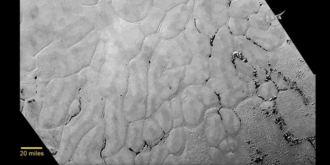 Pluto icy plains