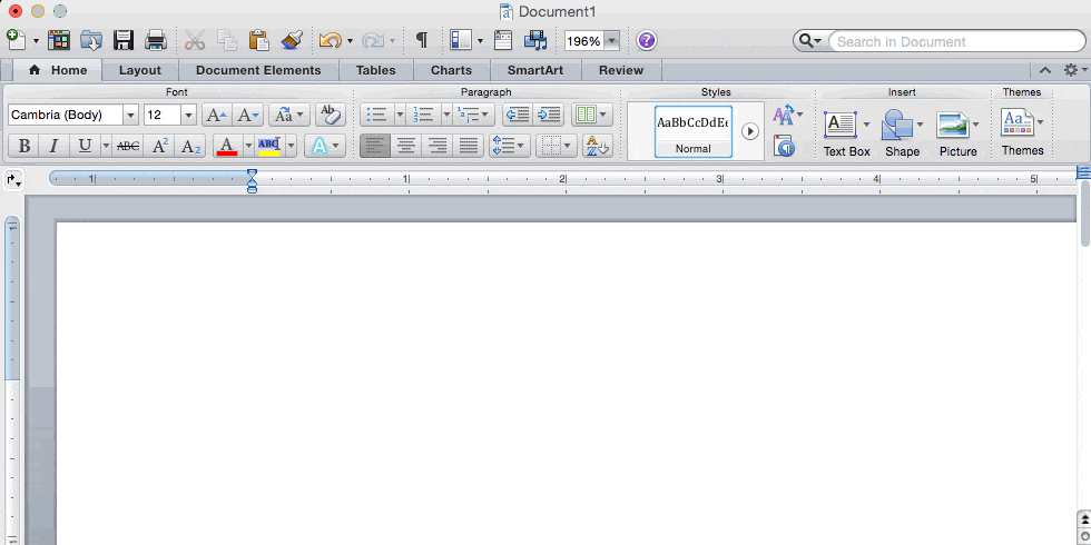 how to change top margin in word on mac