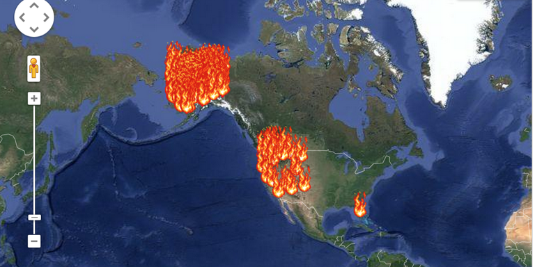 An Interactive Map That Shows All The Places The U S Is