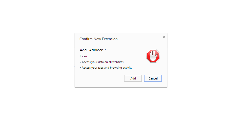 cant access extensions in chrome