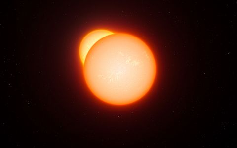 Astronomical object, Atmosphere, Astronomy, Outer space, Orange, Atmospheric phenomenon, Space, Amber, Light, Star, 