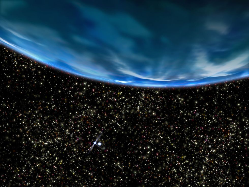 pulsar oldest exoplanet artist impression
