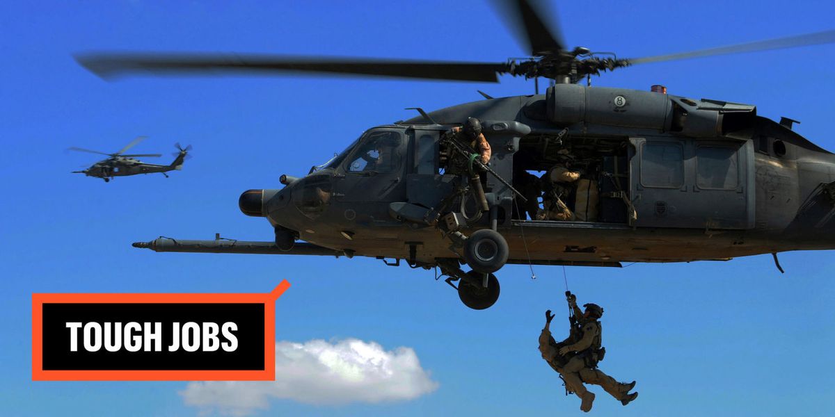 Tough Jobs: Battlefield Pararescue Airman