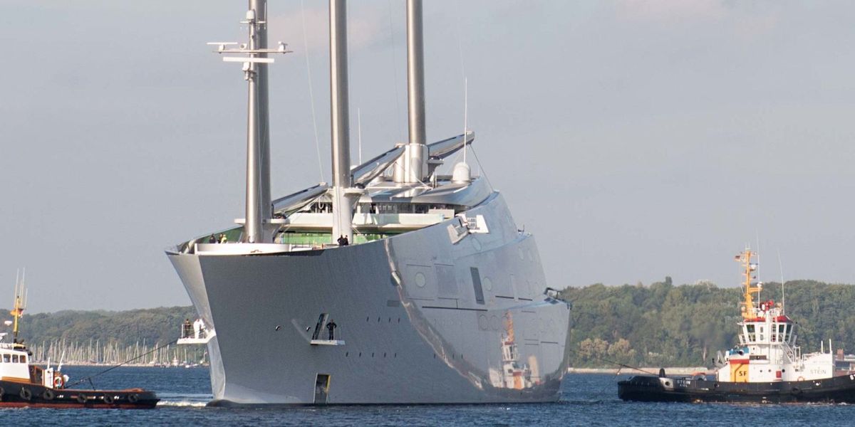 The World's Largest Sailing Yacht Only Cost $400 Million