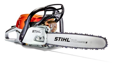 stihl chainsaws ms261 motosierra popularmechanics unsere leerlo hp