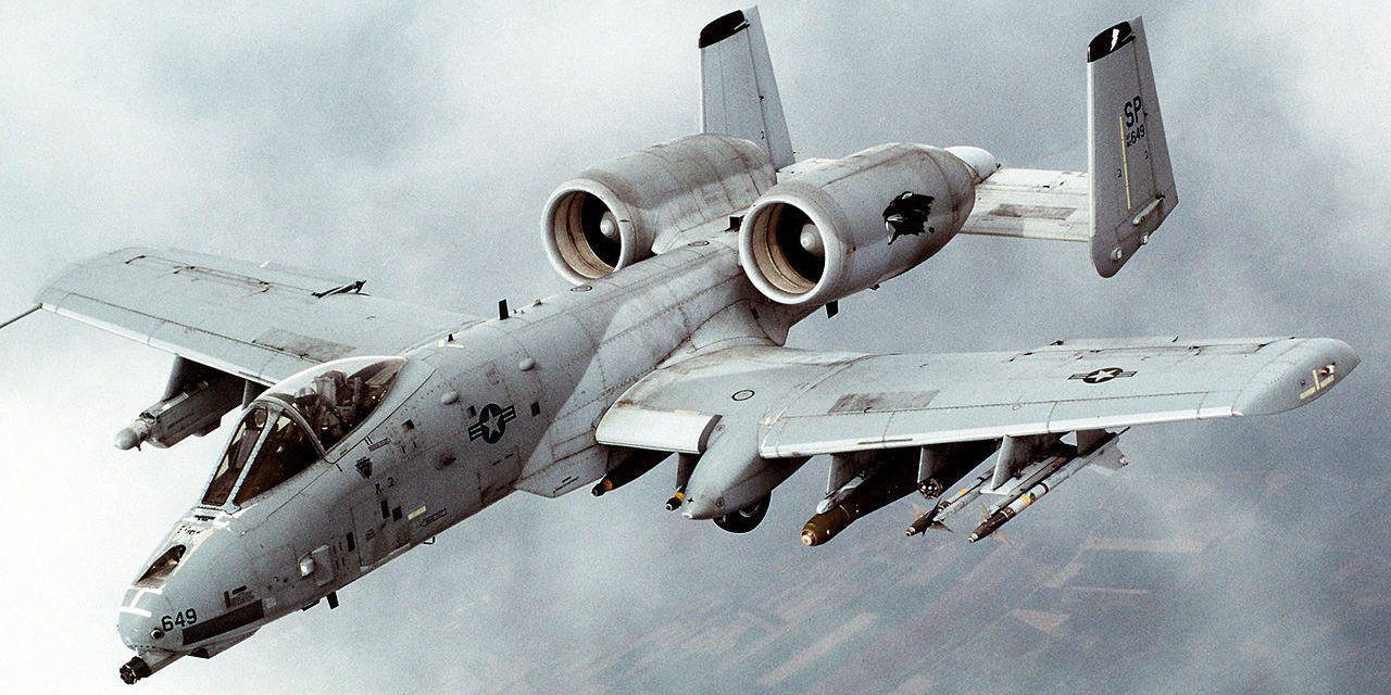 By Knight Green Fairchild Republic A 10 Thunderbolt Ii