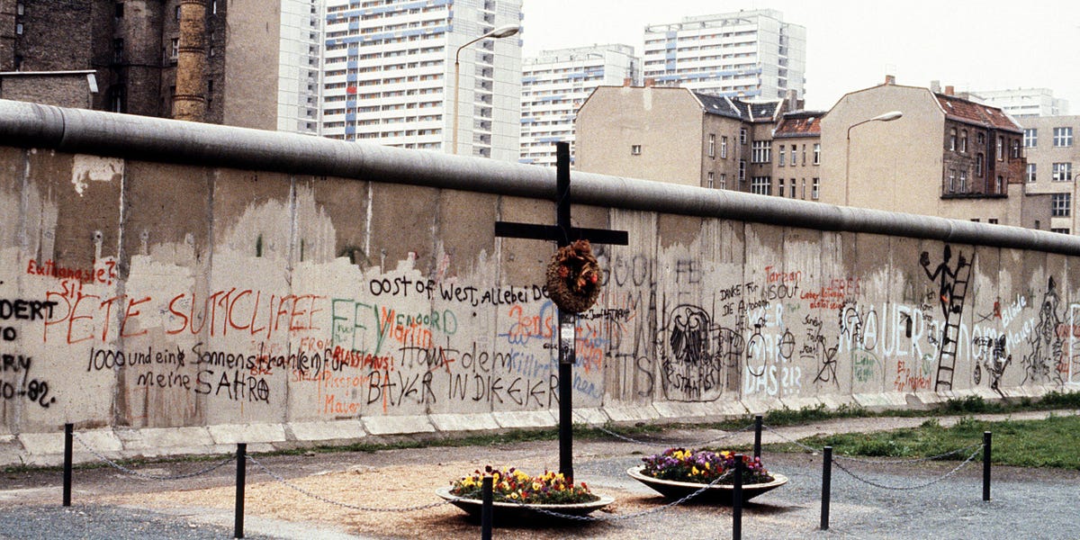 Homeopathic Quacks Believe in the Healing Power of Drinking the Berlin Wall