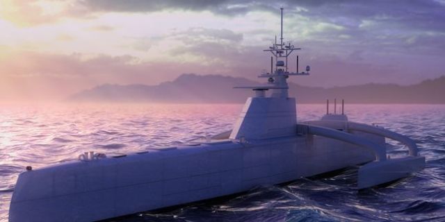 DARPA's Enormous Sub-Hunting Drone Ship Is Almost Ready To ... - 640 x 320 jpeg 24kB