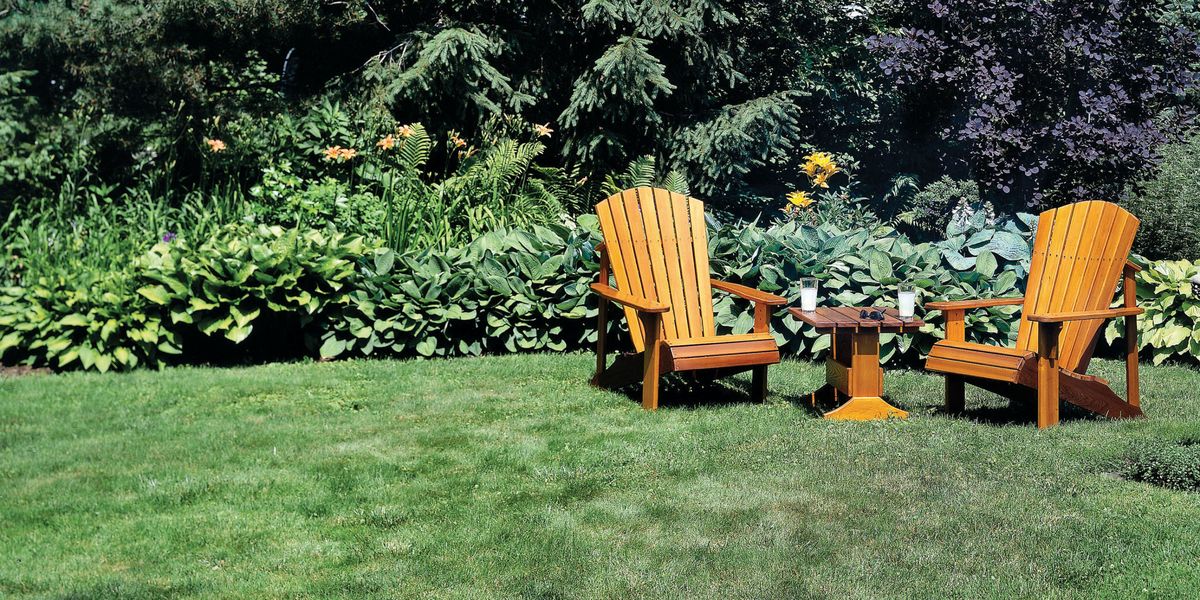 Easy Adirondack Chair Plans - How to Build Adirondack Chairs & Tables