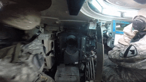 What It Looks Like To Load And Fire Inside An Abrams Tank
