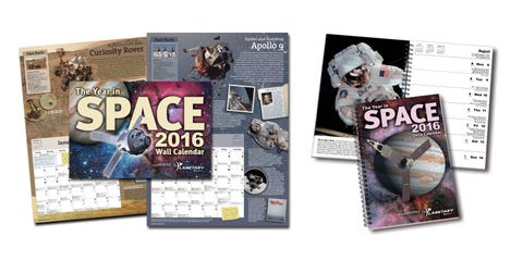 space nerds this is the only 2016 calendar you need