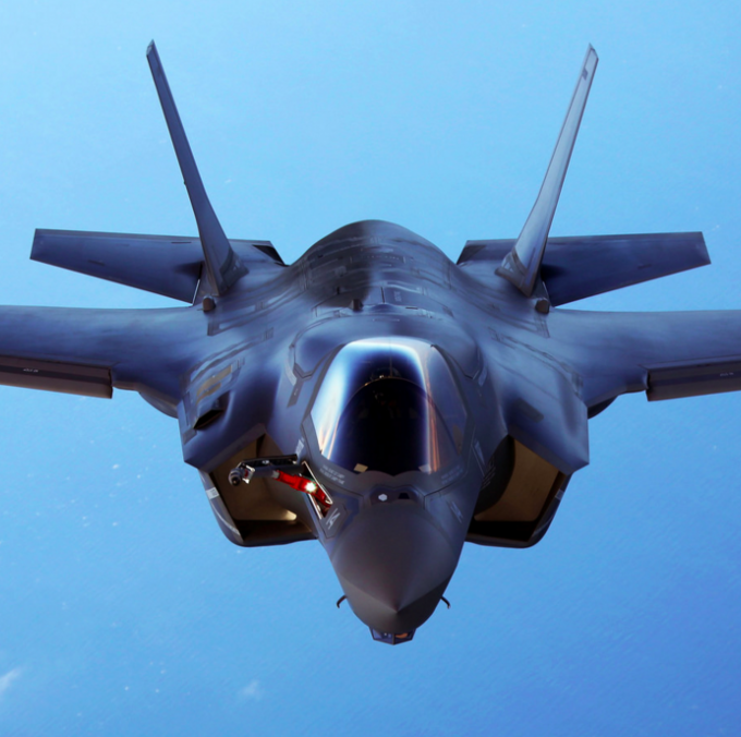 Watch an F-35 Take Off—And Immediately Crash Into the Ocean