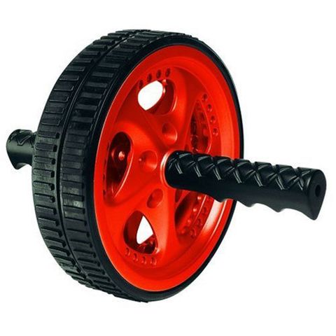 <p><em><strong>$11, </strong></em><a target="_blank" href="http://www.amazon.com/Valeo-VA2413RE-AB-WHEEL/dp/B0007IS74G/"><em><strong>amazon.com</strong></em></a></p><p><strong><em></em></strong>Strengthen your core muscles by rolling out with this ab wheel. Be sure to keep your back in its natural c-curve when using this tool so you don't injure yourself. It will also indirectly work the back, shoulders, and arms.<strong><em></em></strong><br><a target="_blank" href="http://www.amazon.com/Valeo-VA2413RE-AB-WHEEL/dp/B0007IS74G/"><em><strong></strong></em></a></p>