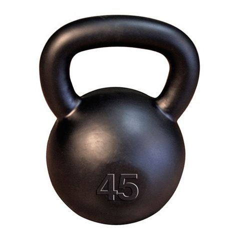 <p><em><strong>from $12, </strong></em><a target="_blank" href="http://www.amazon.com/Body-Solid-Iron-Kettlebells/dp/B001TE9A9I"><em><strong>amazon.com</strong></em></a></p><p><strong><em></em></strong>Depending on your fitness level, choose from 5- to 75-pound kettlebells to swing at home. You can burn up to 20 calories a minute, depending how hard you work. Clean, press, and strengthen your way to a toned body.<strong><em></em></strong><br><a target="_blank" href="http://www.amazon.com/Body-Solid-Iron-Kettlebells/dp/B001TE9A9I"></a></p>