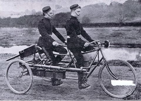 Maxim Dual-Gun Tandem Tricycle
