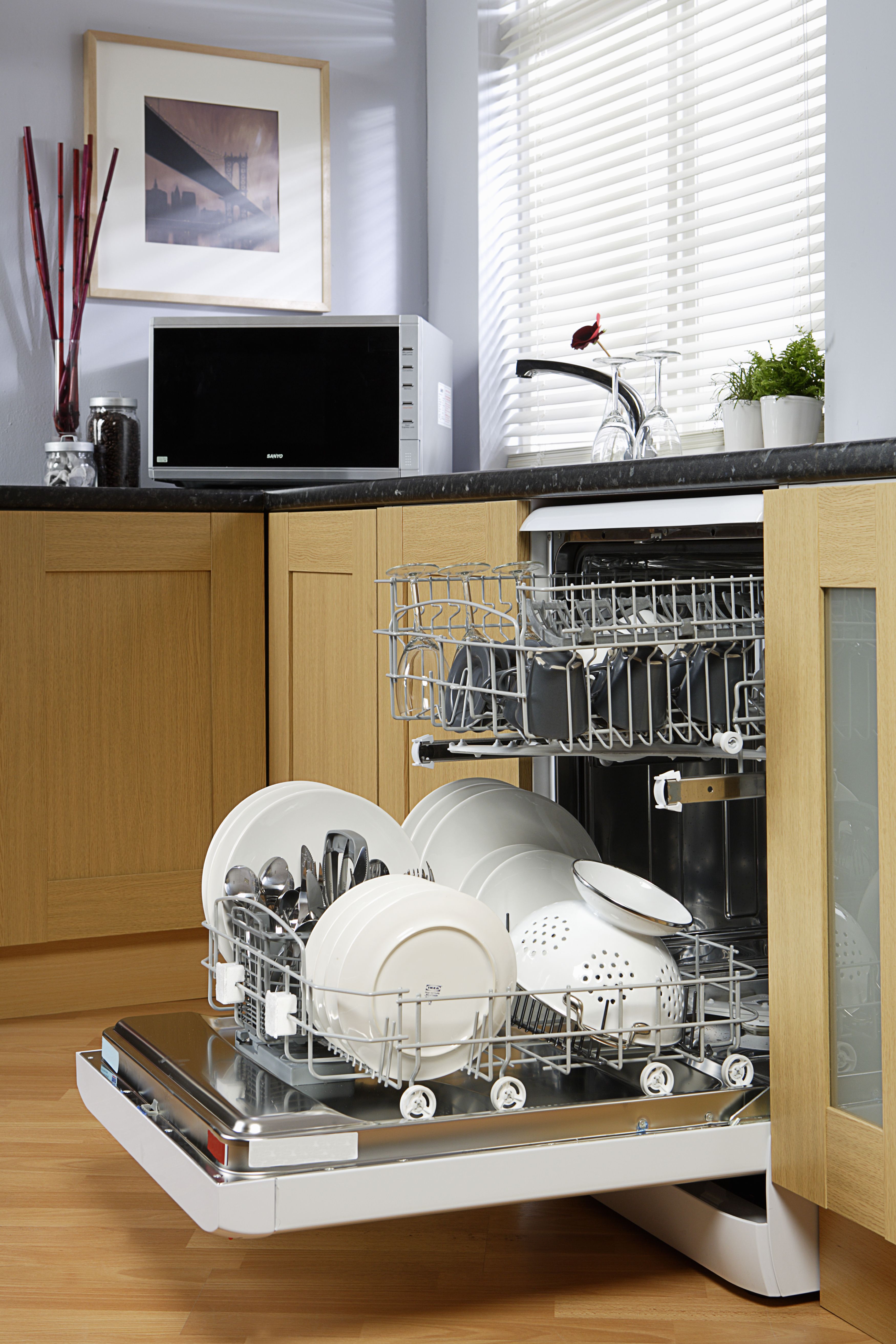 top and bottom dishwasher