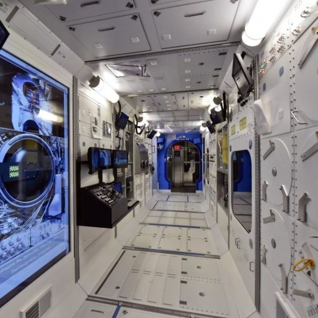 You Can Step Inside a Scale Model of the ISS in Alabama