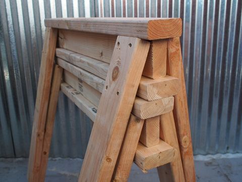 How To Build Stackable Sawhorses, Wooden Saw Horses Diy